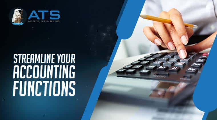 ATS Accounting Inc ad promoting its services to small business and start-up clients